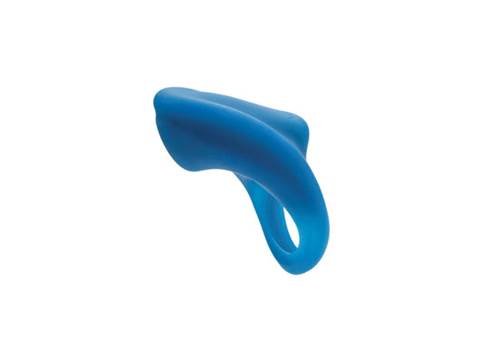 Overdrive Plus Rechargeable Cock Ring - Blue