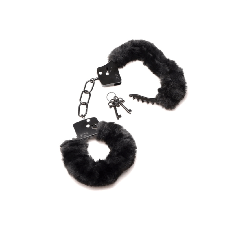 Furry Handcuffs - Black