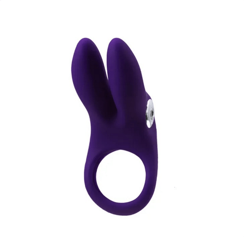 Sexy Bunny Cock Ring - Purple